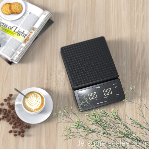 SCF-01 5 kg digitales Gewichtsmaschinenkaffeemaßstab Timer